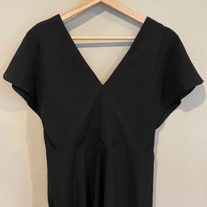 Madewell Flutter Sleeve Midi Dress